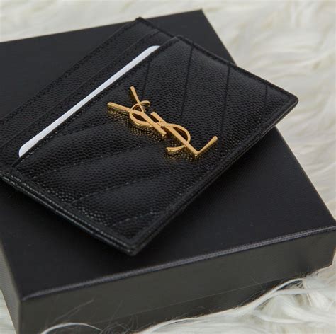 ysl card holder with flap|ysl monogram card holder.